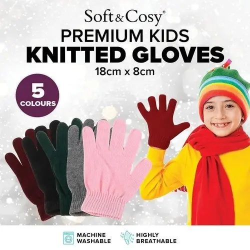 Gloves Premium Basic Knit - Kids