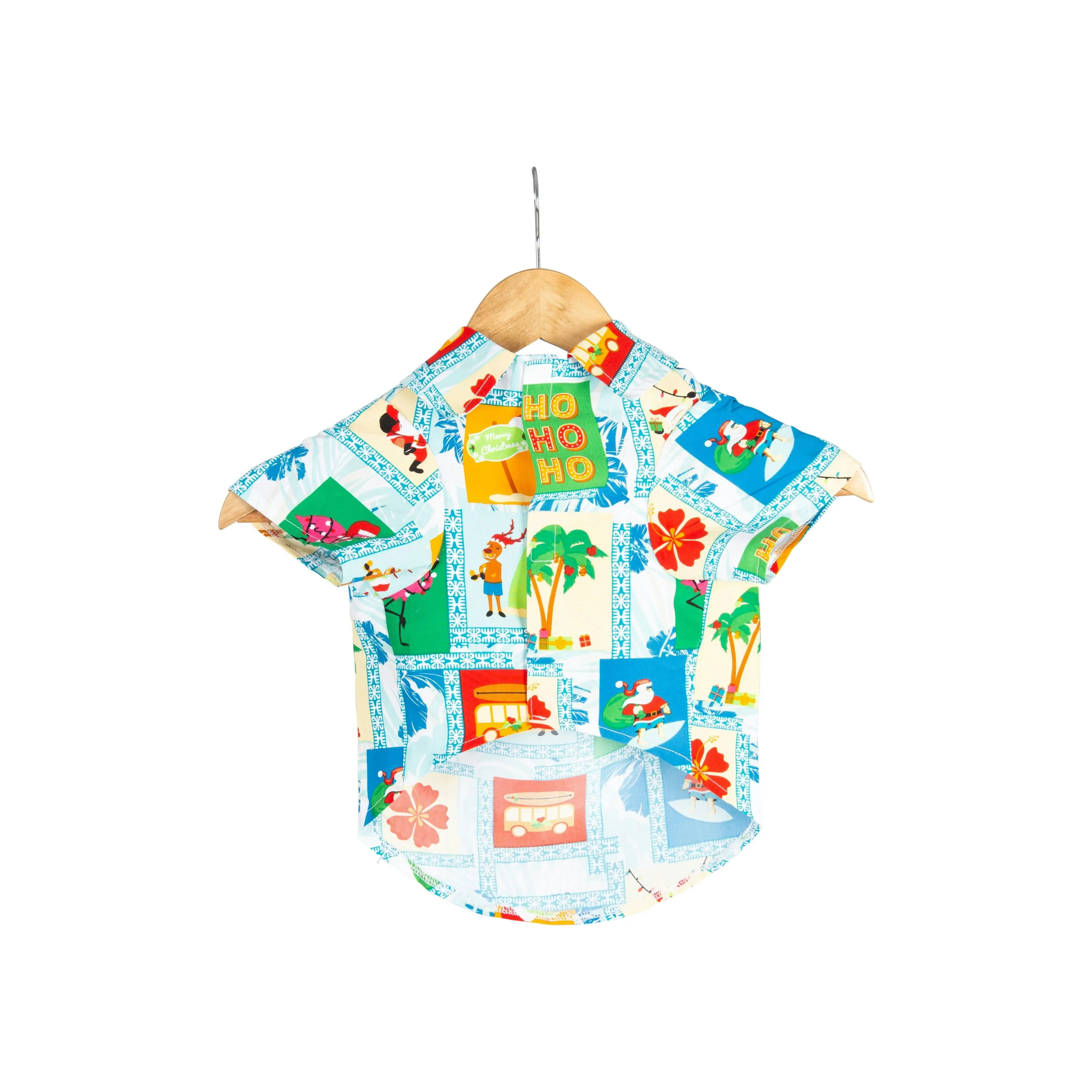 Doggie Hawaiian Christmas Shirt