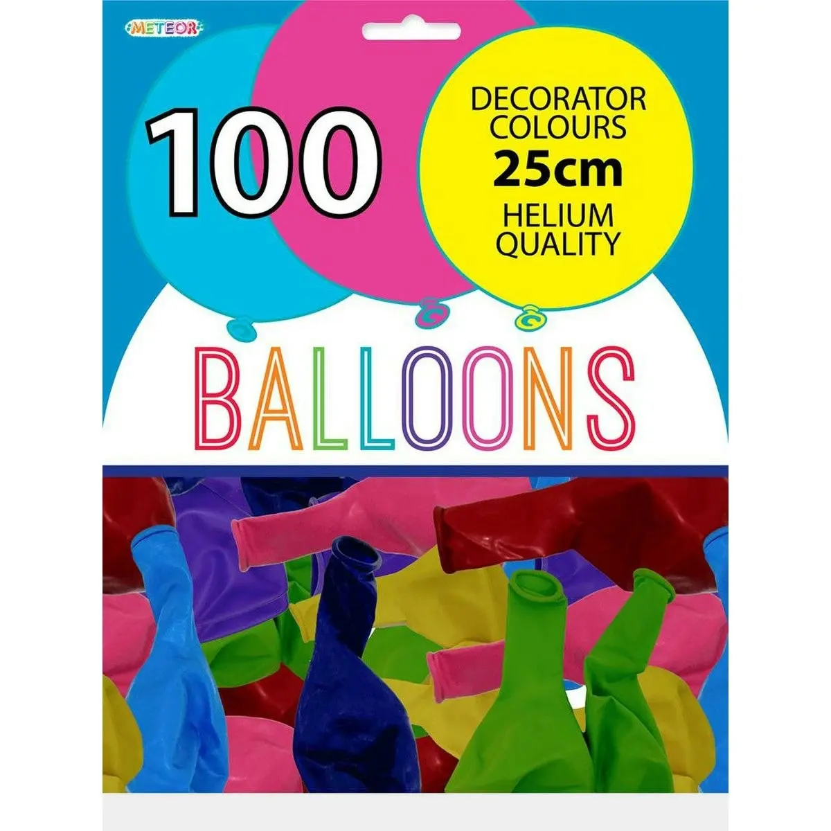 Latex Mixed Colours Balloons - Round