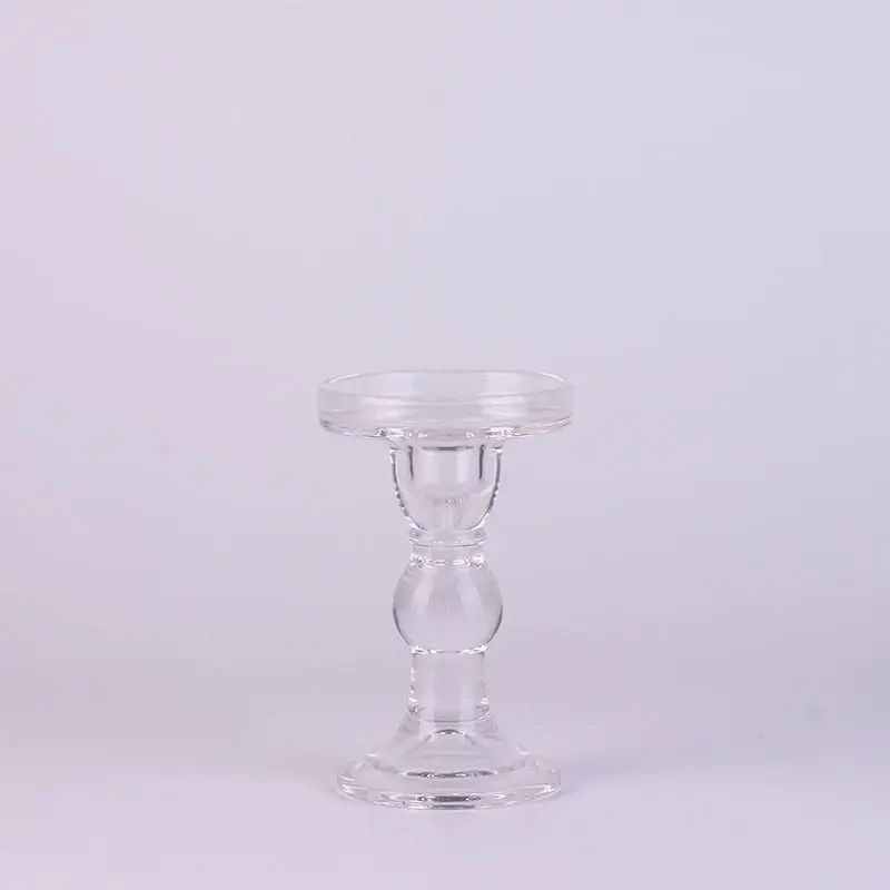 Glass Candle Holder Large