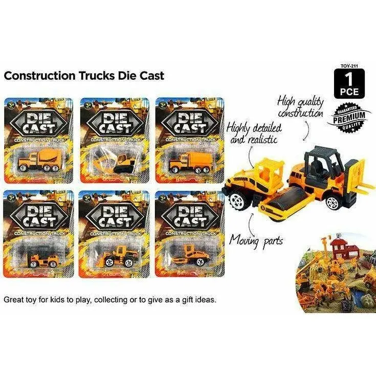 Die Cast Construction Truck