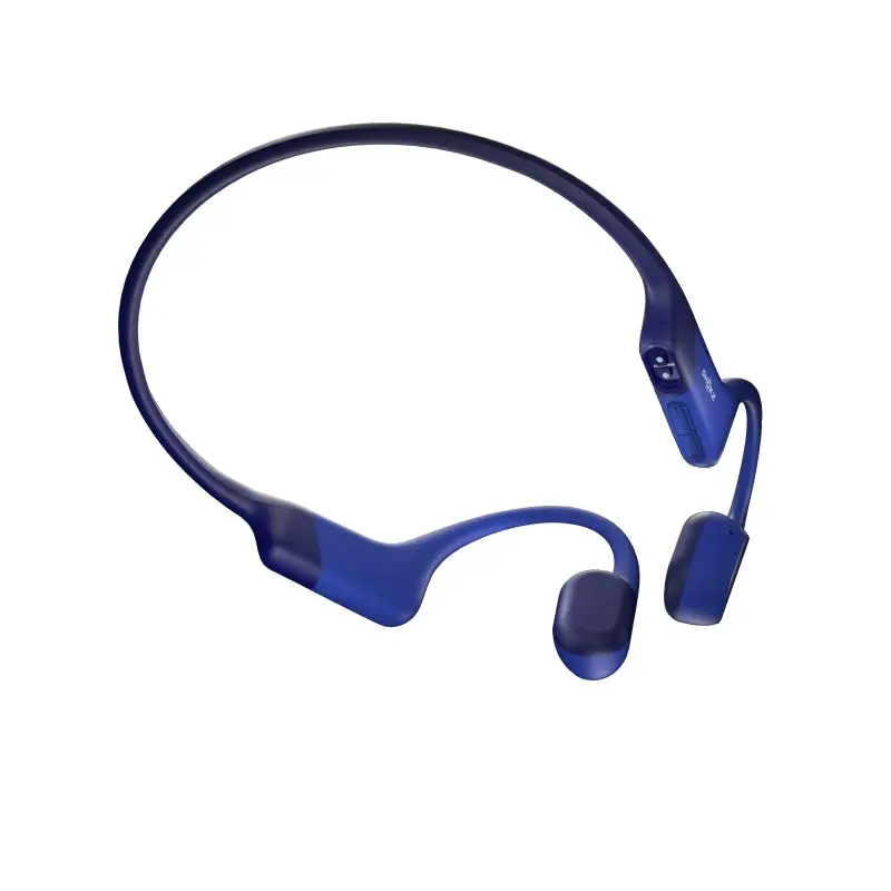 SHOKZ Openrun Bone Conduction Sports Bluetooth Headphones - Blue