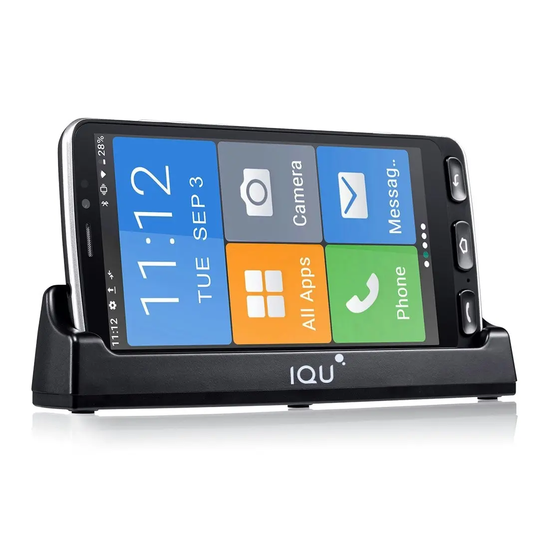 IQU Smarteasy Q50 Seniors Smartphone - Black