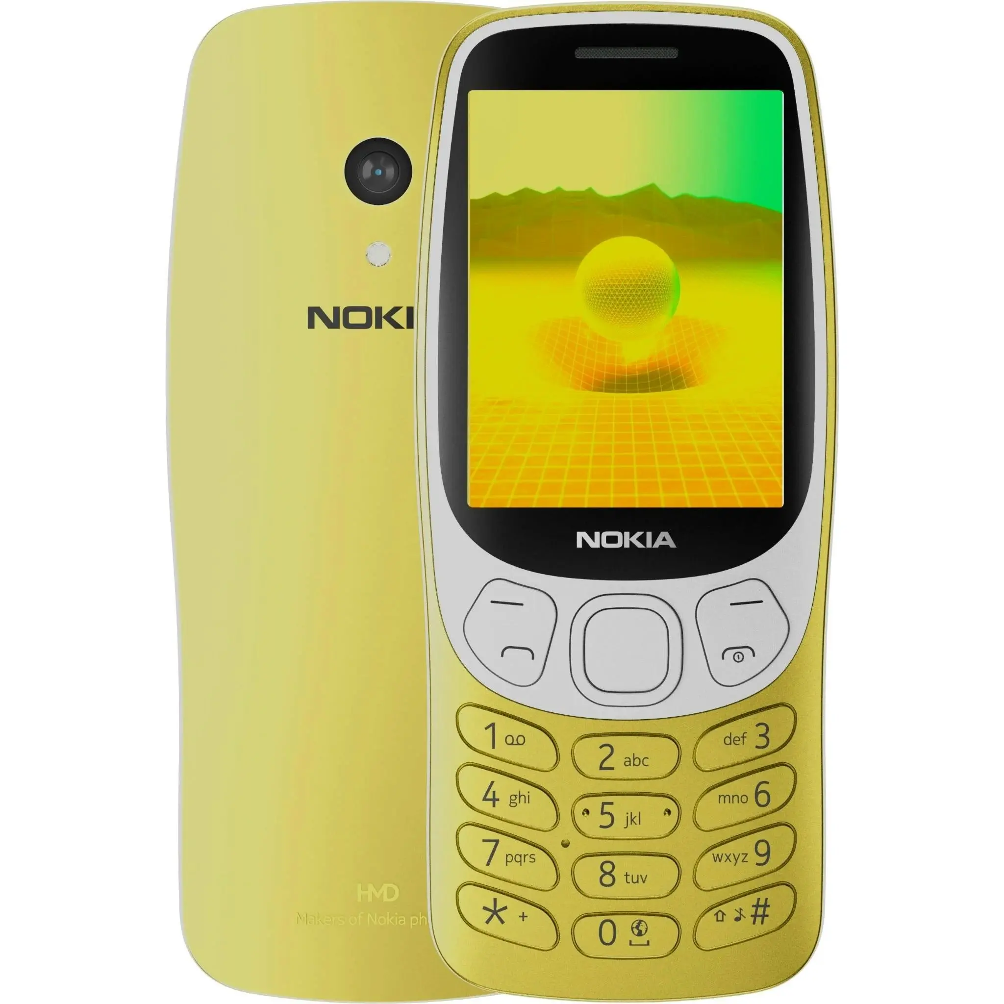 Nokia 3210 4g - Y2k Gold