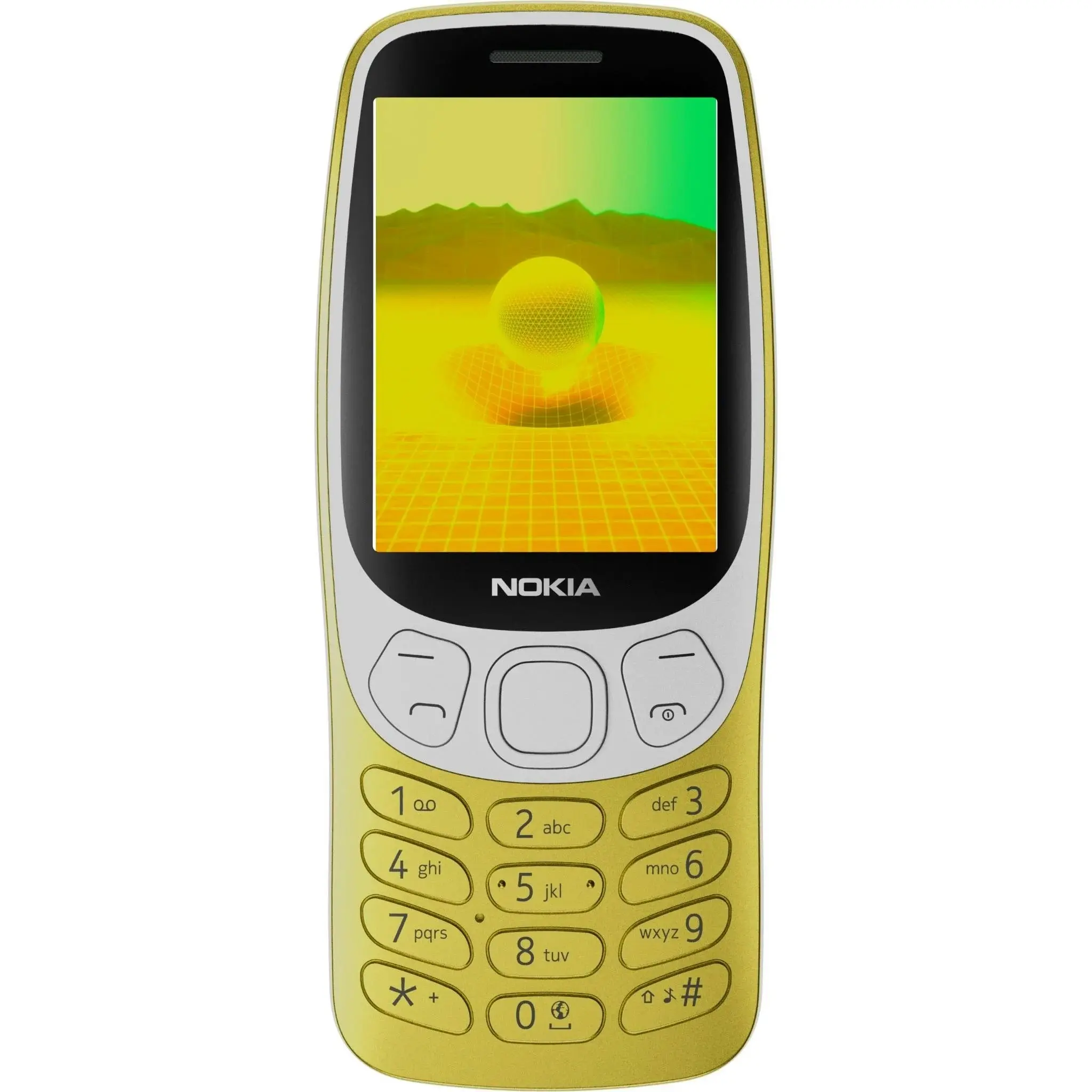 Nokia 3210 4g - Y2k Gold