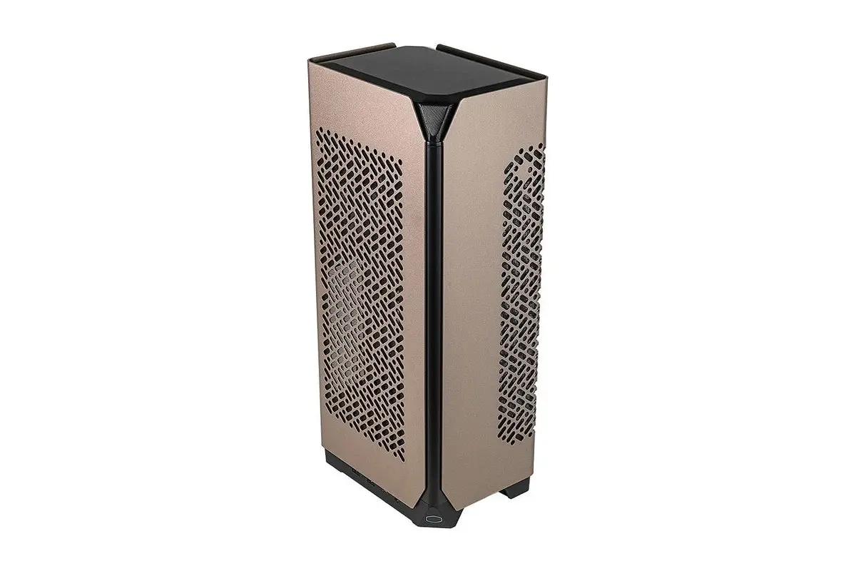 Cooler Master Ncore 100 Max Itx Case W/ Psu And Aio Cpu - Bronze