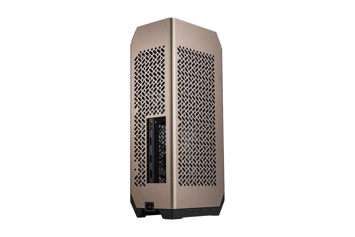 Cooler Master Ncore 100 Max Itx Case W/ Psu And Aio Cpu - Bronze