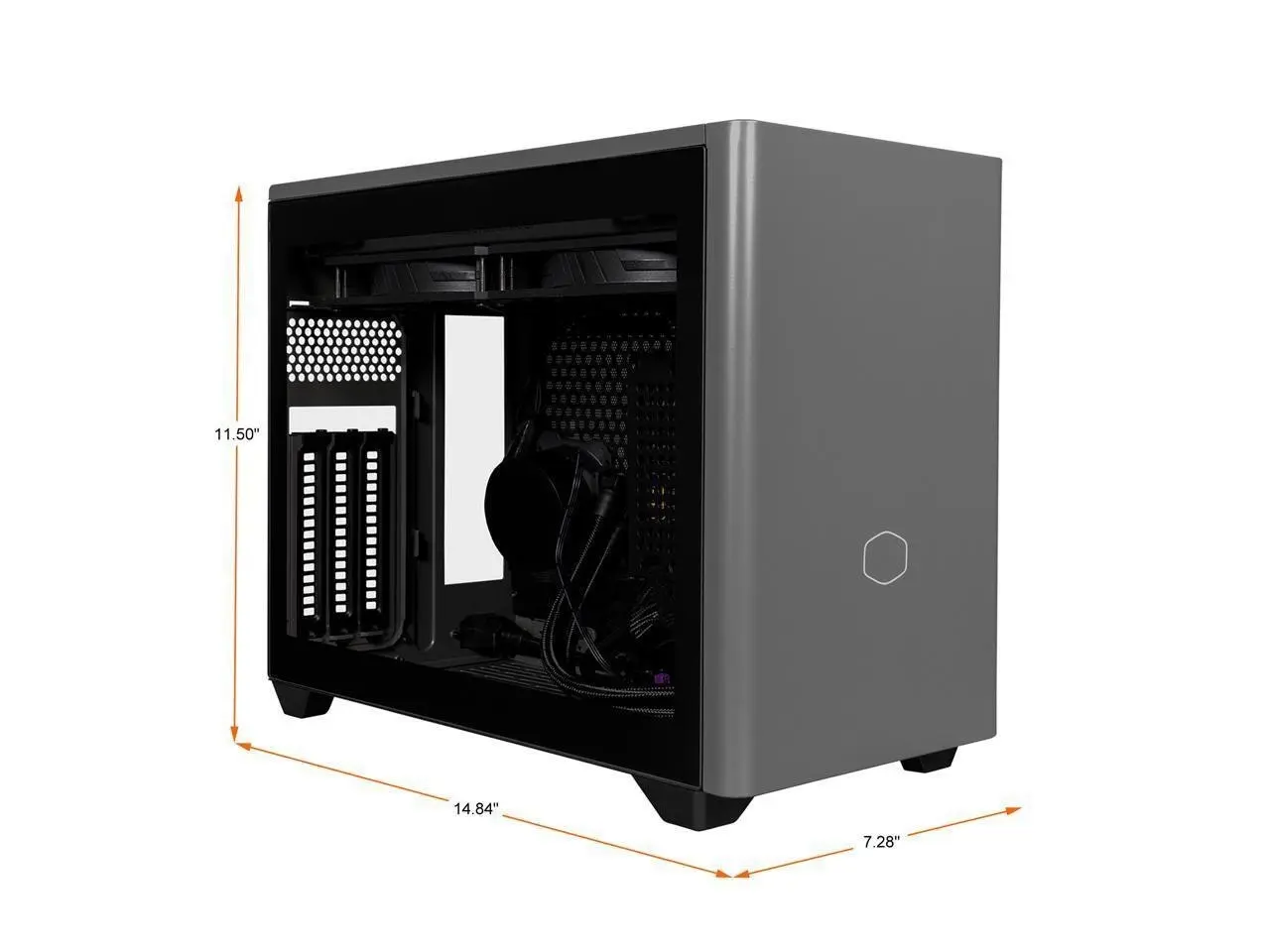 Cooler Master Nr200p Max - Black/grey