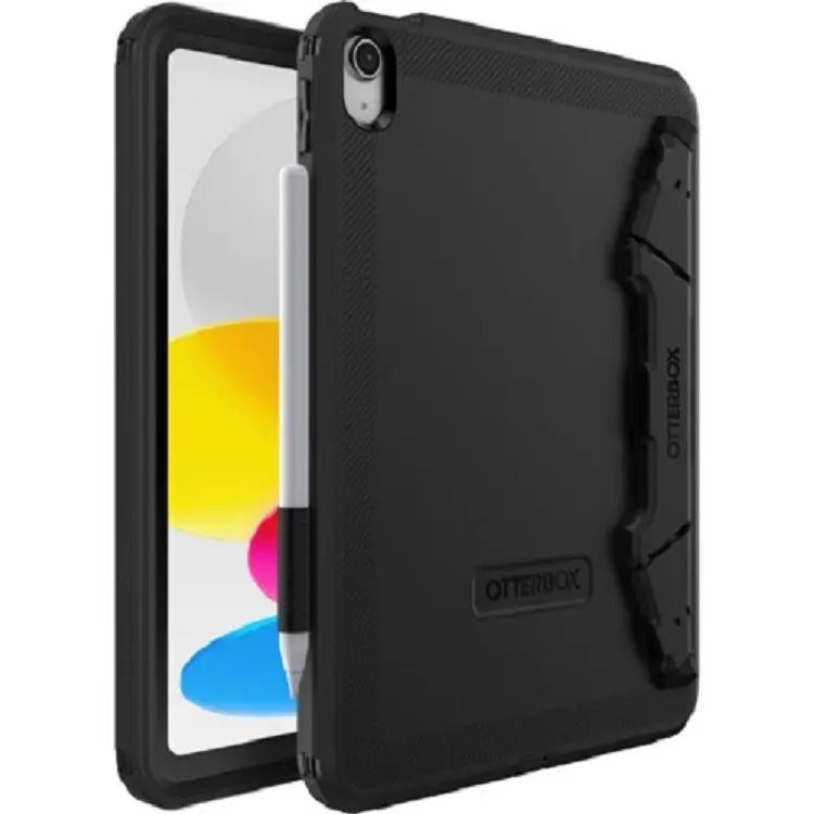 Otterbox Defender Ipad 10.9" Case W/ Kickstand &screen Protection - Black