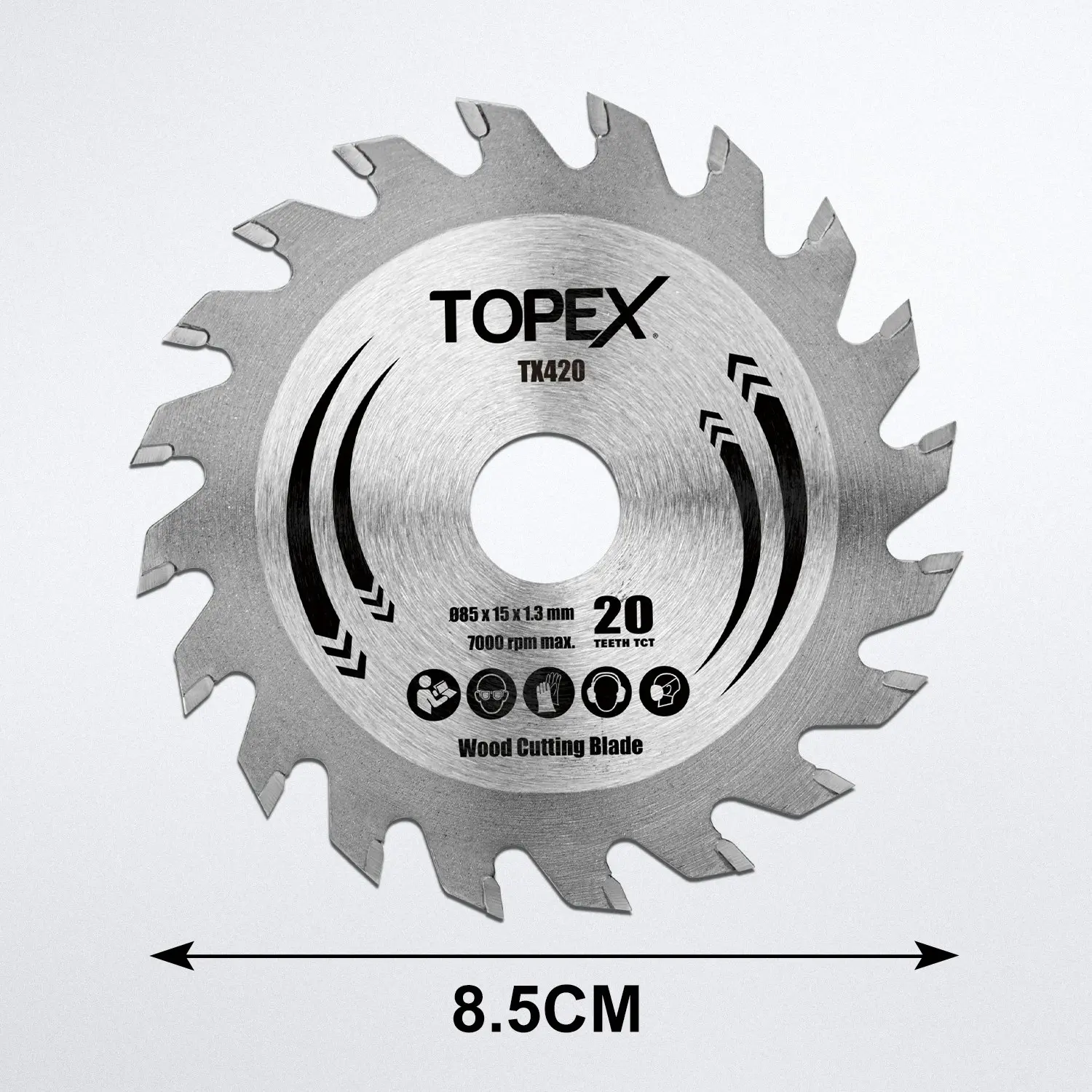 Topex Circular Saw Blade 85mm Cutting Wood Blade