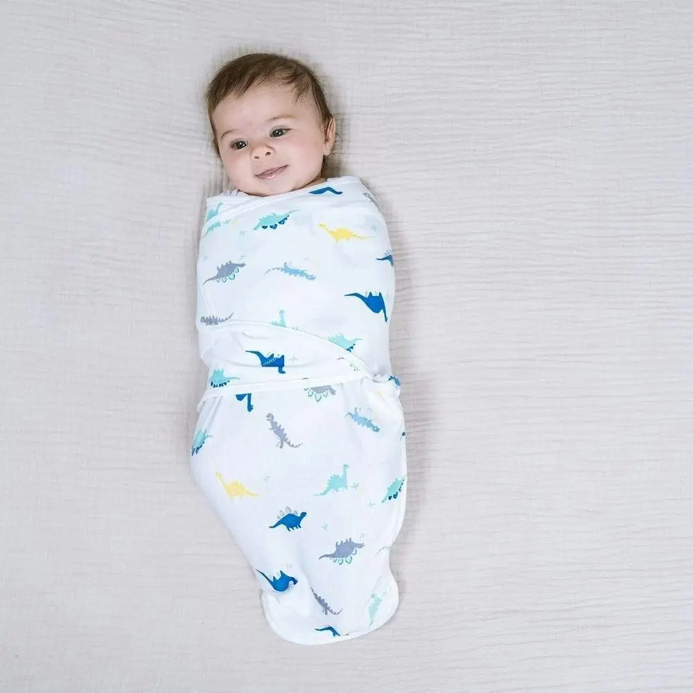 Essentials wrap swaddle 3pack - Dino Rama 0-3 months S/M