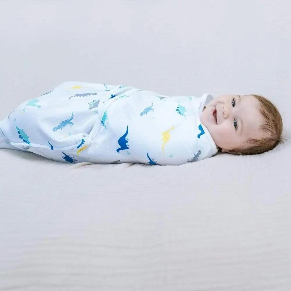 Essentials wrap swaddle 3pack - Dino Rama 0-3 months S/M