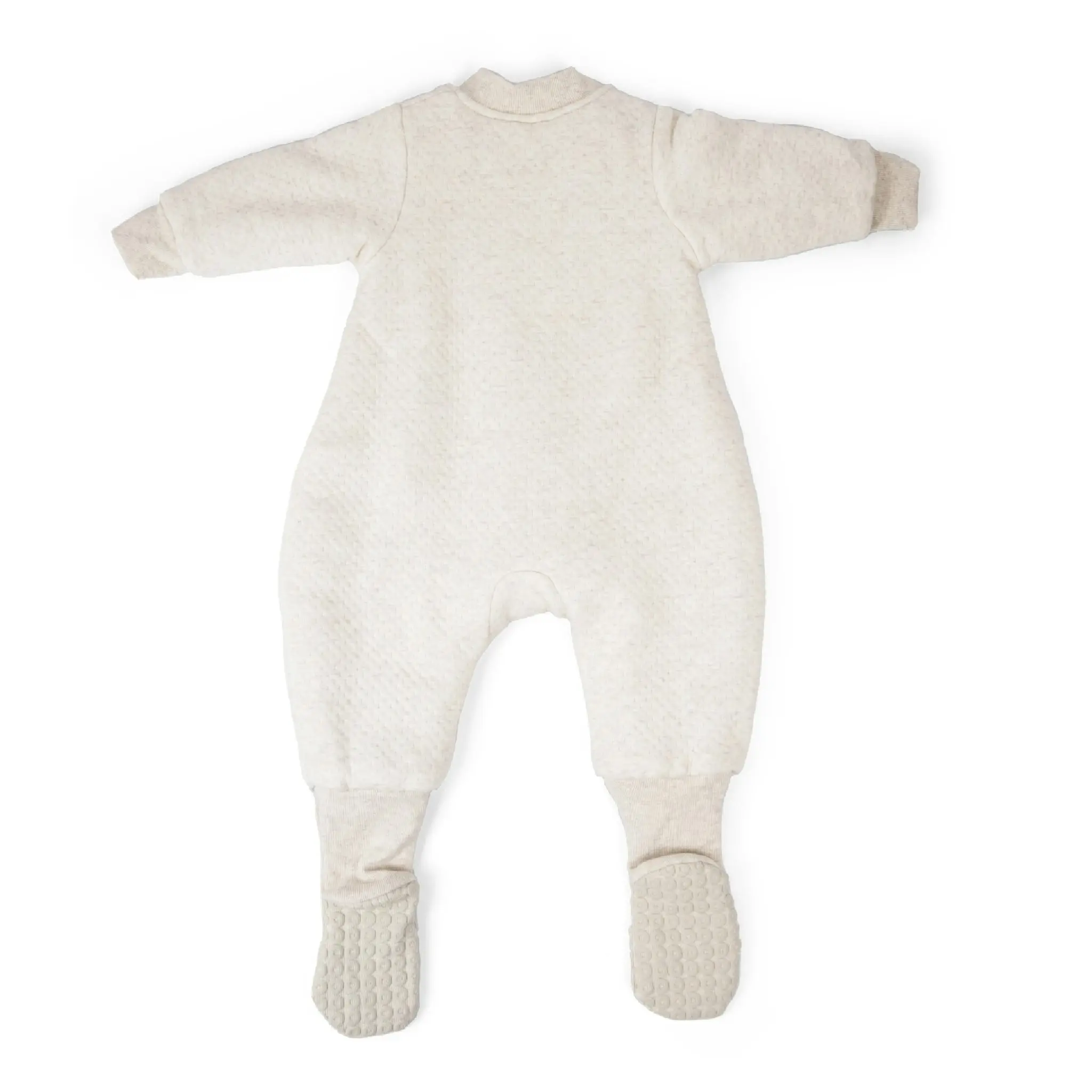 babystudio warmies cotton with arms and legs 3.0 tog - Oatmeal/Rumble Jungle