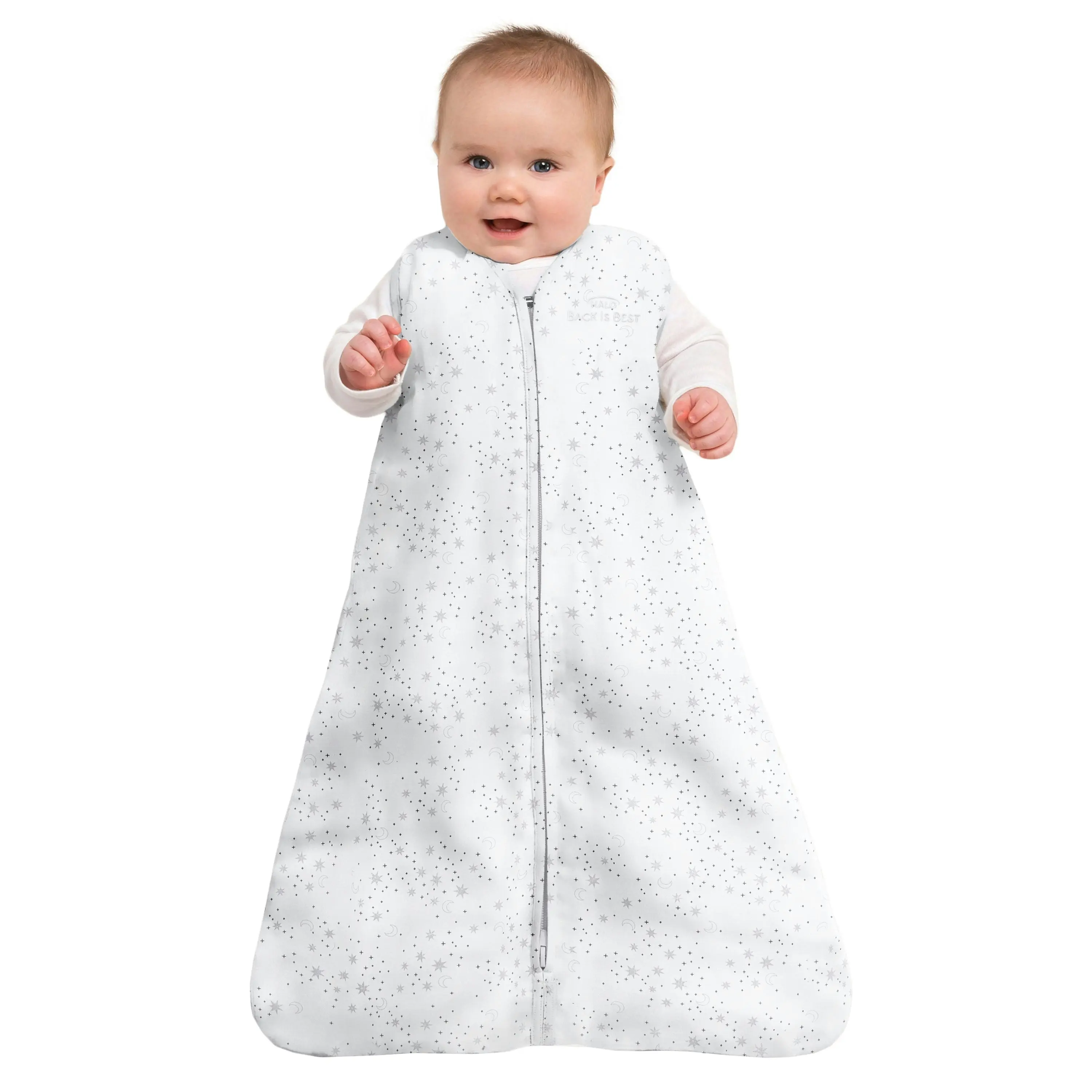 HALO® SleepSack® (6-18M) 0.5 TOG - MIDNIGHT MOON GREY