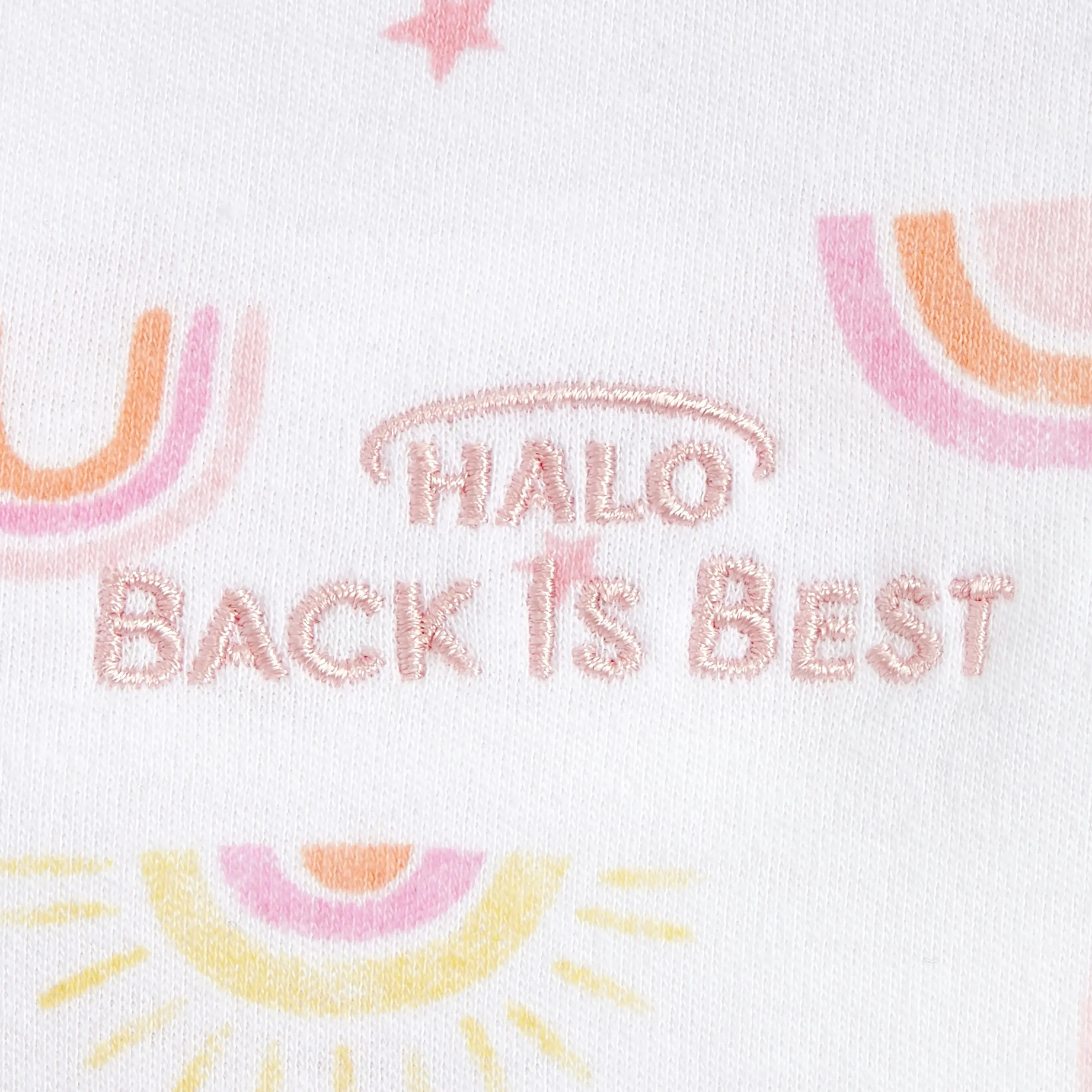 HALO® SleepSack® (6-18M) 0.5 TOG - RAINBOWS PINK