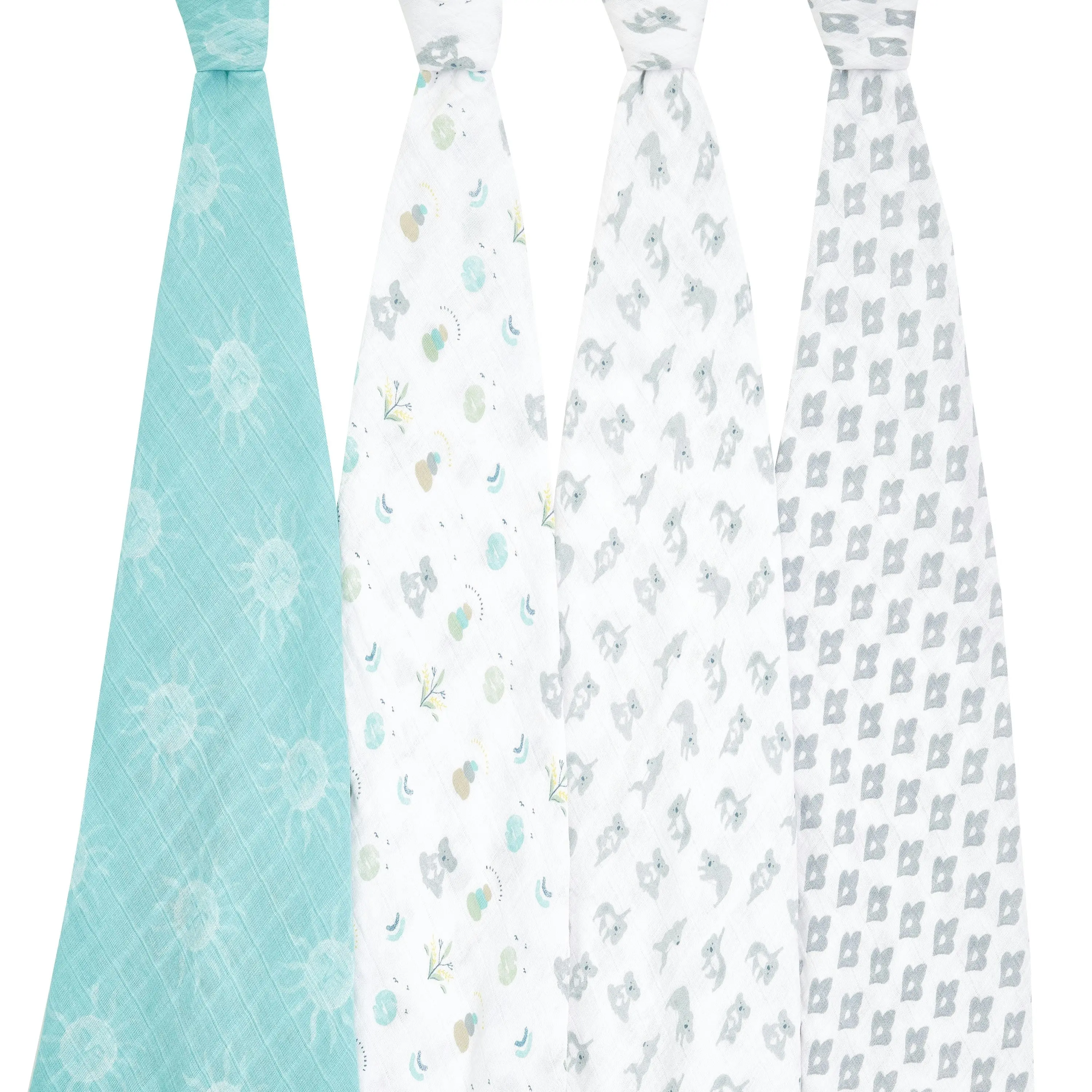 Aden + Anais now + zen classic 4pk swaddles