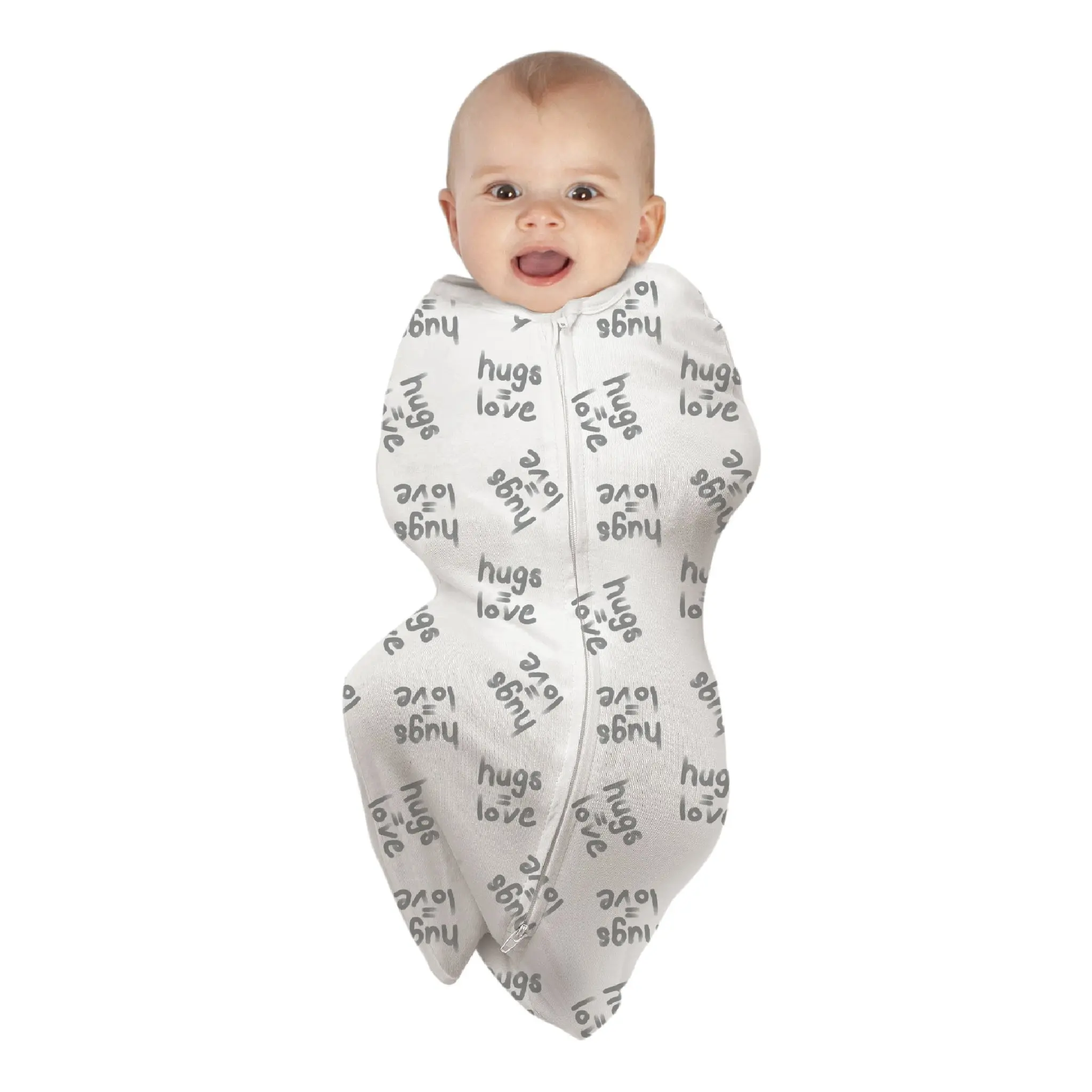 babystudio Hugs = Love - BCI Cotton Swaddle Pouch