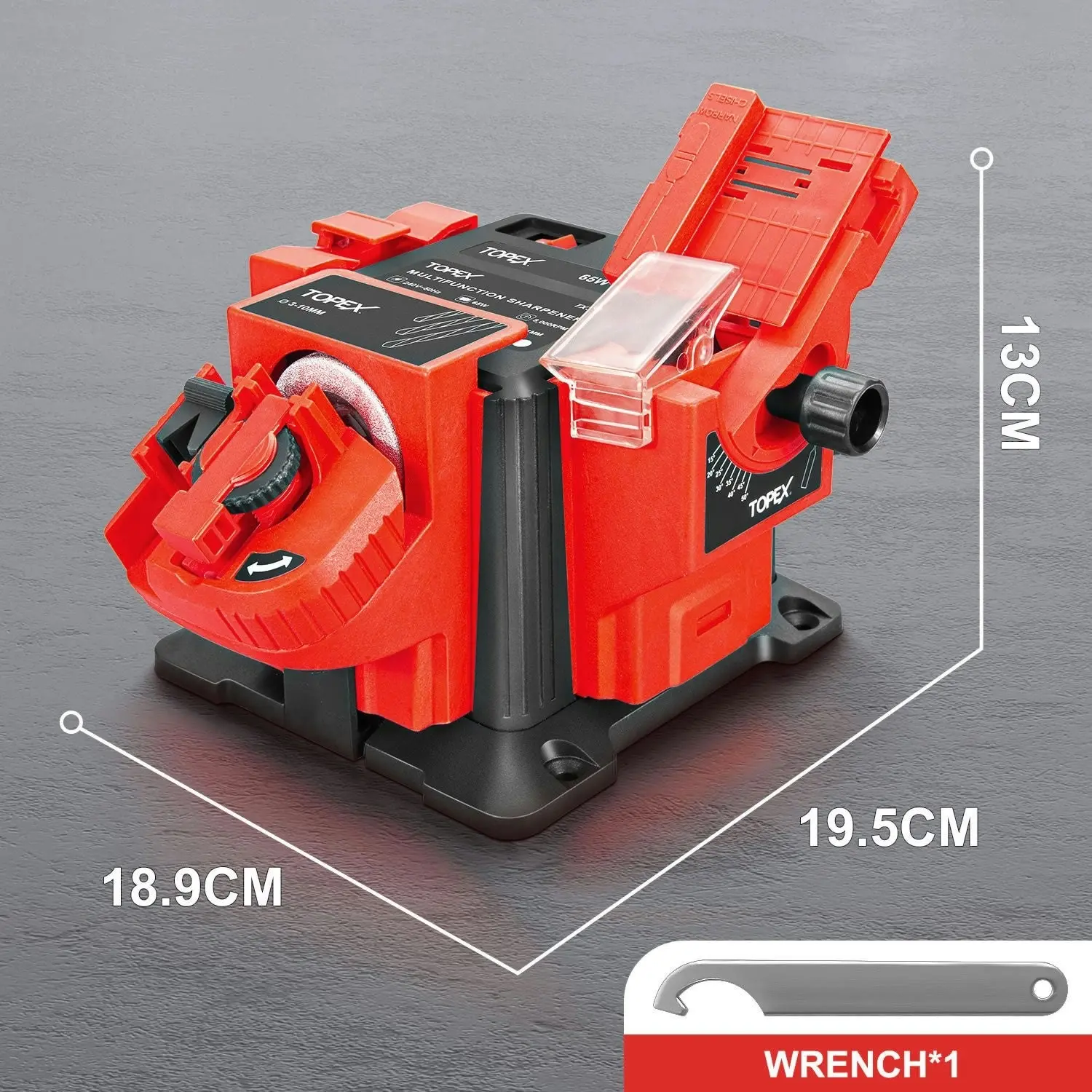 Topex 65W Electric Multifunction Sharpener SAA Drill Bit Knives Scissors Chisel