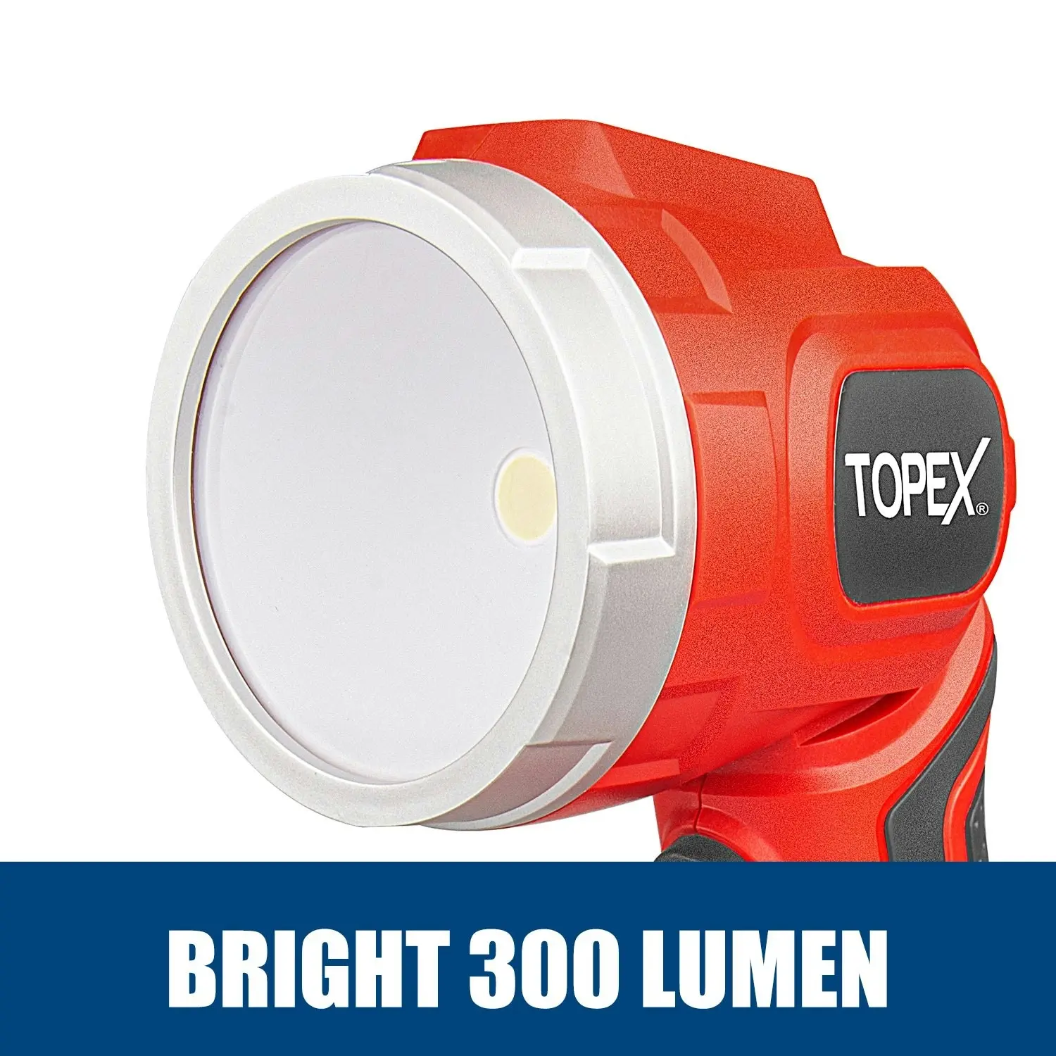 Topex 20V LED Light 300 Lumen Lightweight LED Torch w/ Battery & Charger