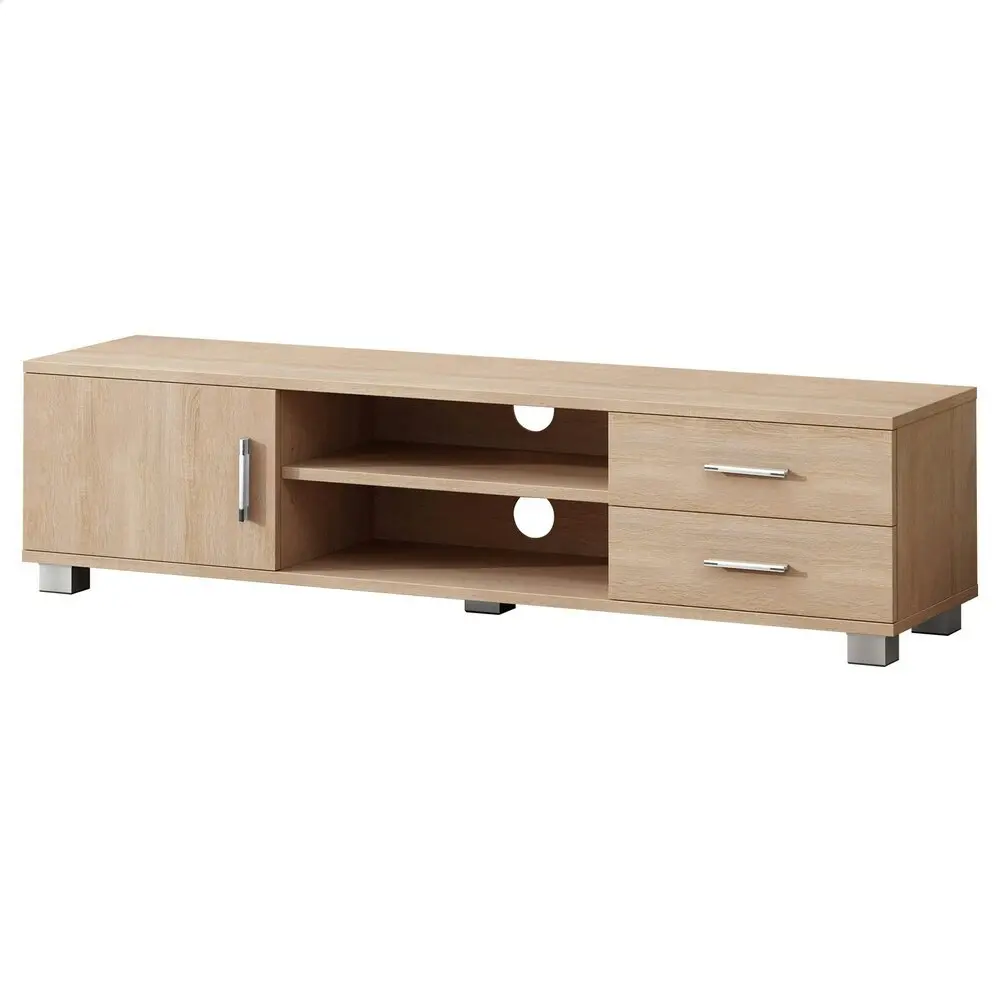 Alfordson Entertainment Unit Cabinet 120cm Oak