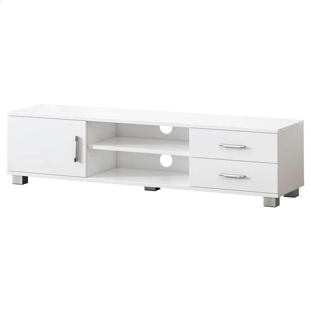 Alfordson Entertainment Unit Cabinet 120cm White