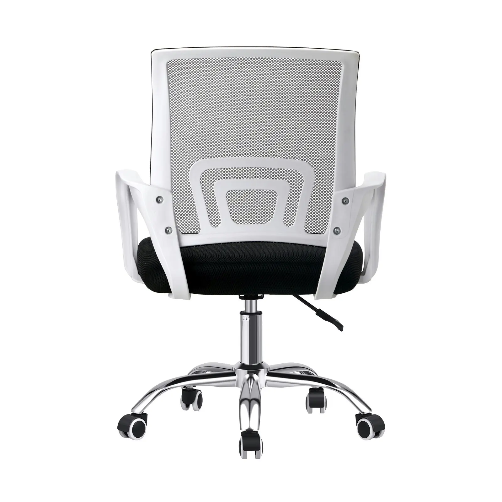 Oikiture Office Gaming Chair Computer Mesh Chairs Executive Foam White&Black