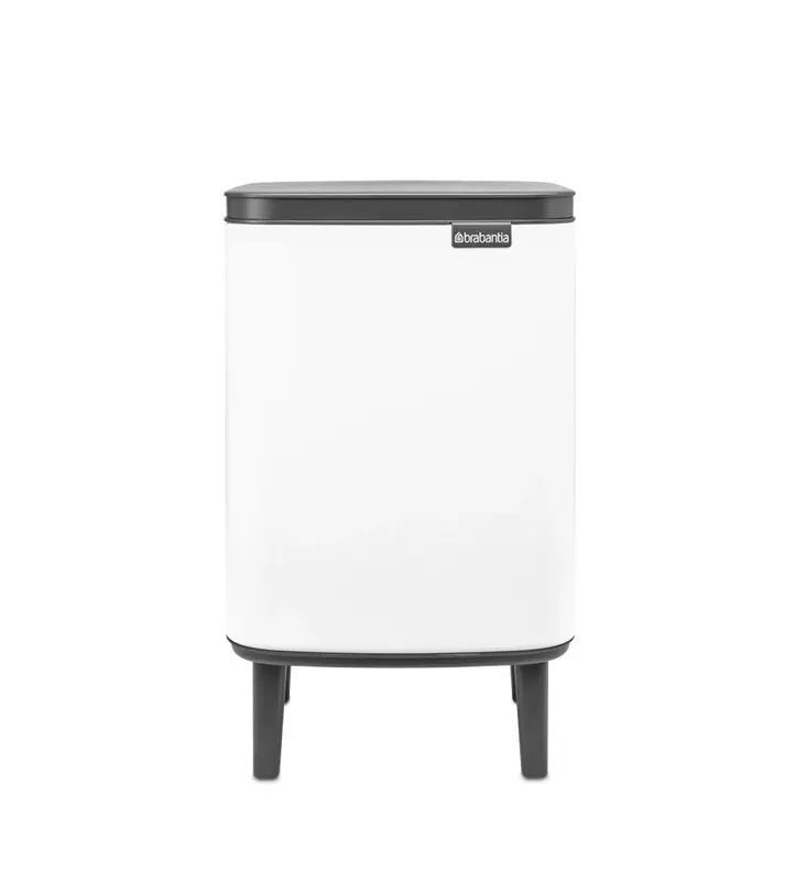 Brabantia Bo 7L Waste Bin Hi - White