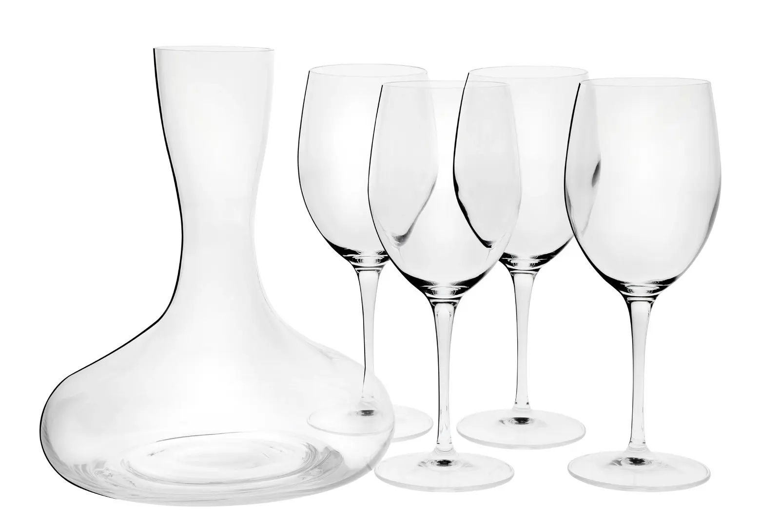 Luigi Bormioli Royale Wine Decanter Set - 5 Pack