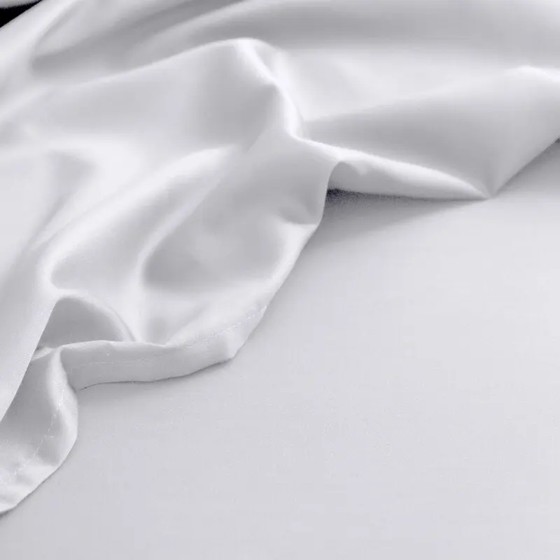 Canningvale Palazzo Royale 1000TC Queen Sheet Set - Crisp White