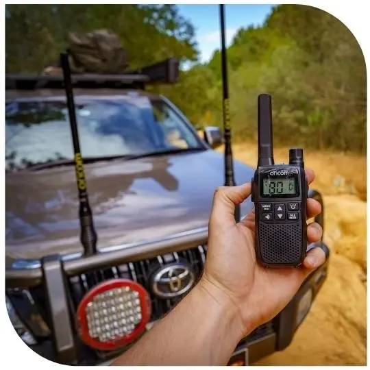 Oricom UHF2200 2 Watt Handheld UHF CB Radio Single Pack