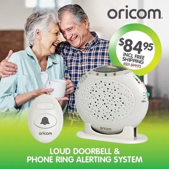 Oricom AM20 Doorbell and Phone Ring Alerting System