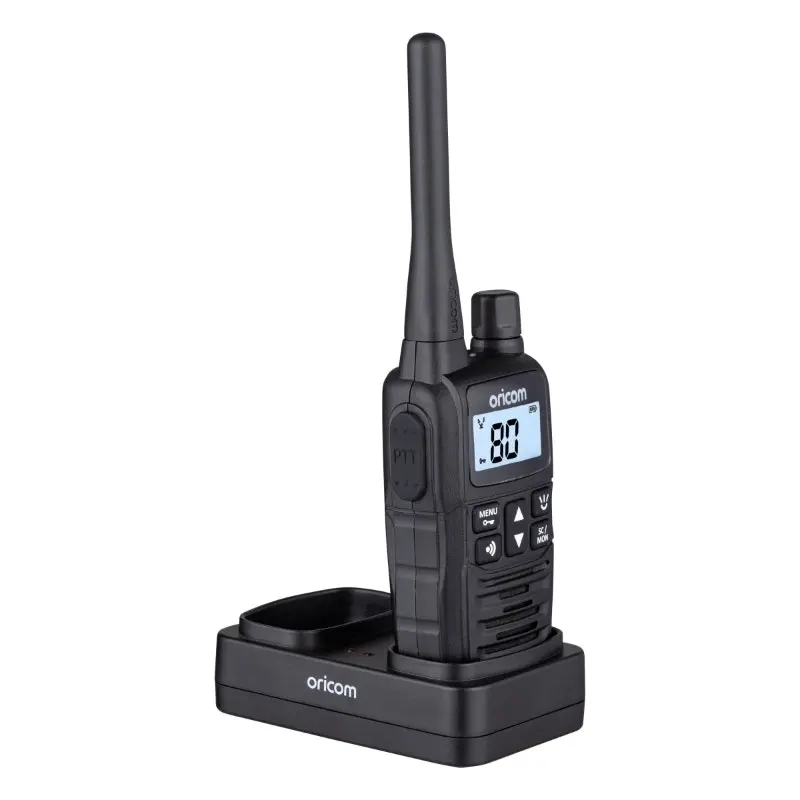 Oricom UHF2400 2 Watt Handheld UHF CB Radio Twin Pack