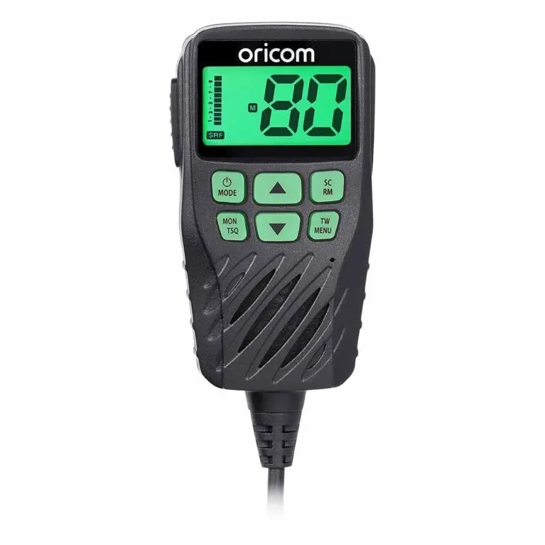 Oricom UHF360 5 Watt UHF CB Radio AND ANU240 6.5dBi UHF CB Antenna with Parallel Spring Base (UHF360PS)