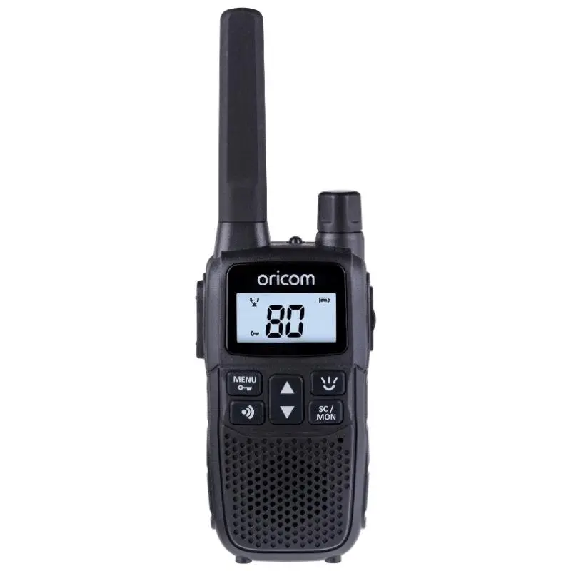 Oricom UHF2200 2 Watt Handheld UHF CB Radio Twin Pack