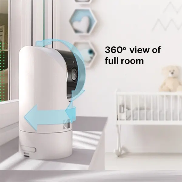 Kodak C525P 5" Video Baby Monitor Motorised Pan Tilt with Remote Access - Security Pet Dog Cat