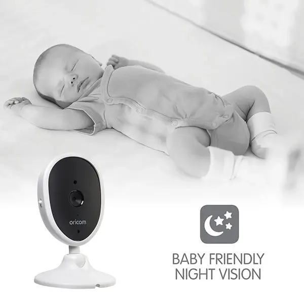 Oricom Secure SC740 Digital Video Baby Monitor with Motorised Pan Tilt Camera