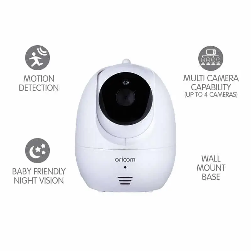 Oricom Secure SC745 Digital Video Baby Monitor with Motorised Pan Tilt Camera