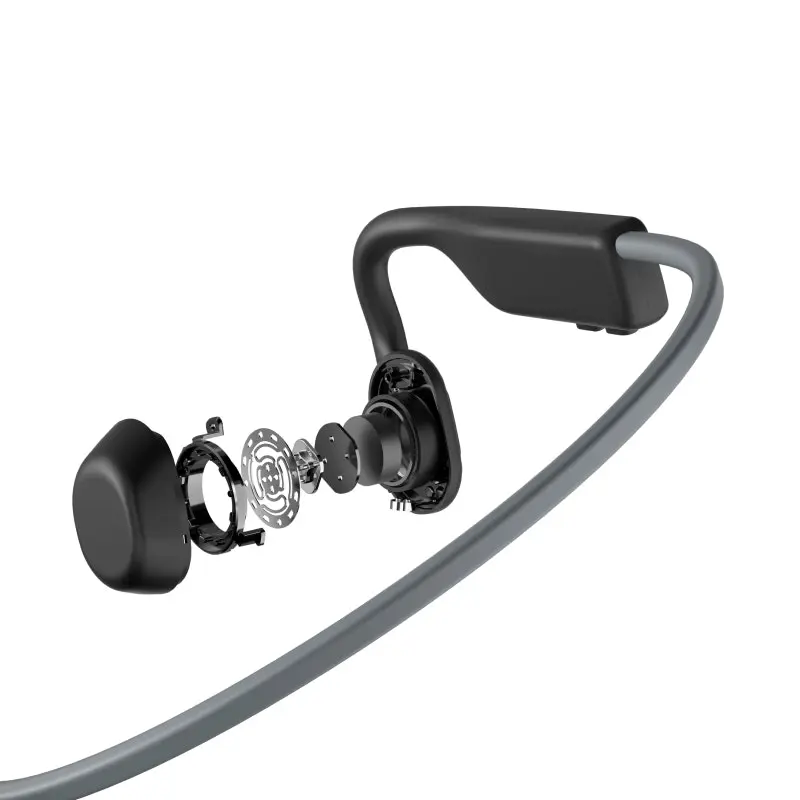 SHOKZ Openmove Bone Conduction Sports Headphones - Grey