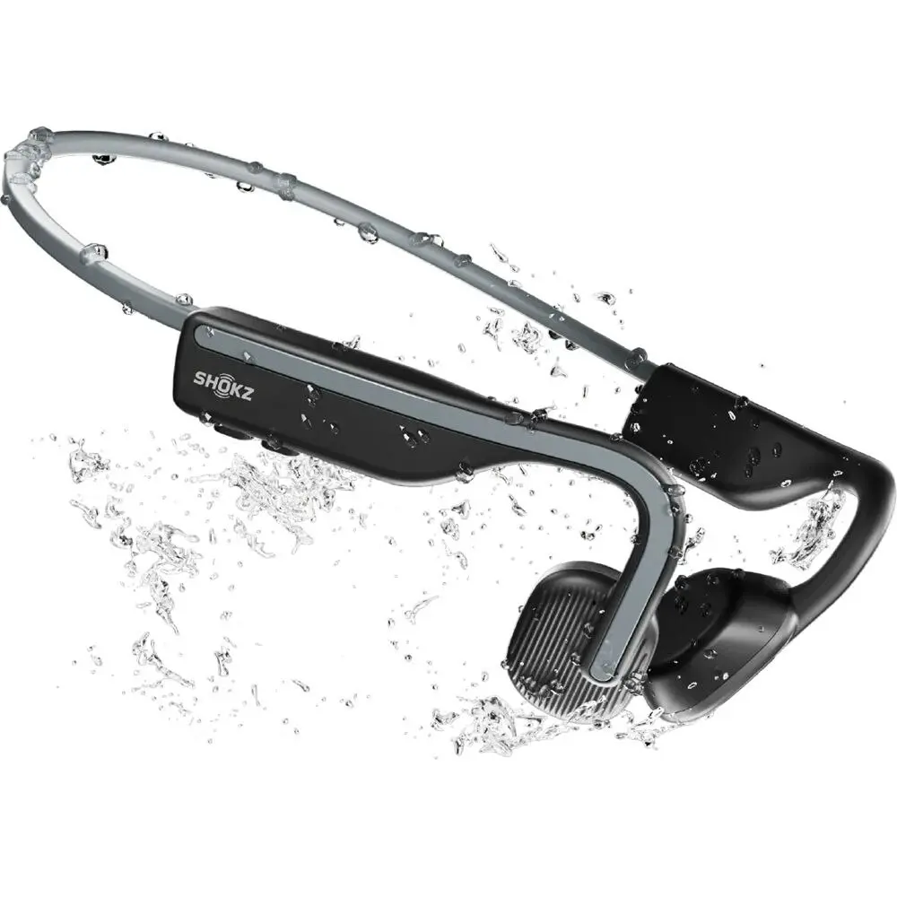 SHOKZ Openmove Bone Conduction Sports Headphones - Grey