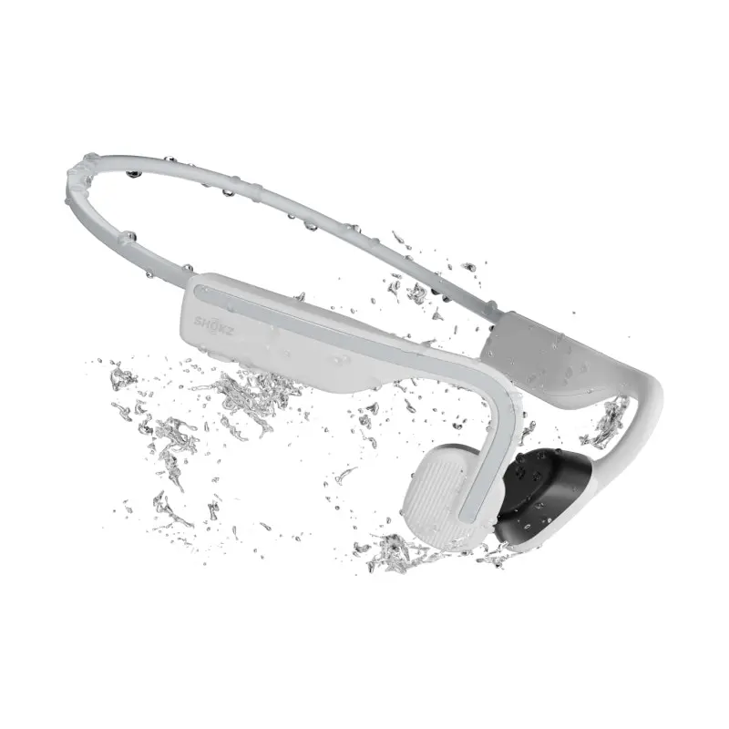 SHOKZ Openmove Bone Conduction Sports Headphones - White