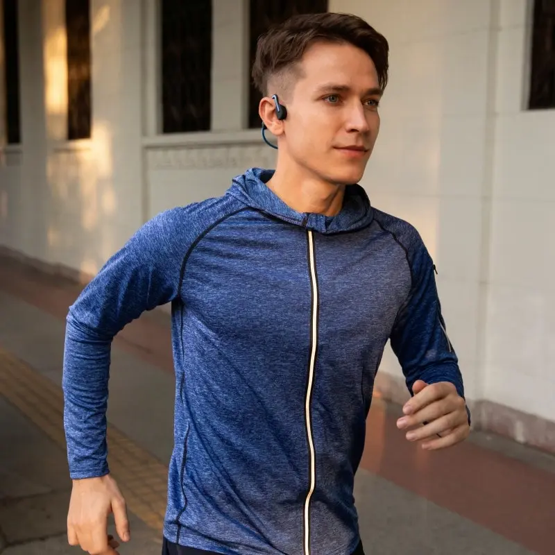 SHOKZ Openmove Bone Conduction Sports Headphones - Blue