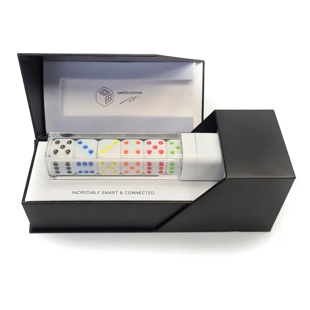 GoDice 6 Pack Electronic Dice - White