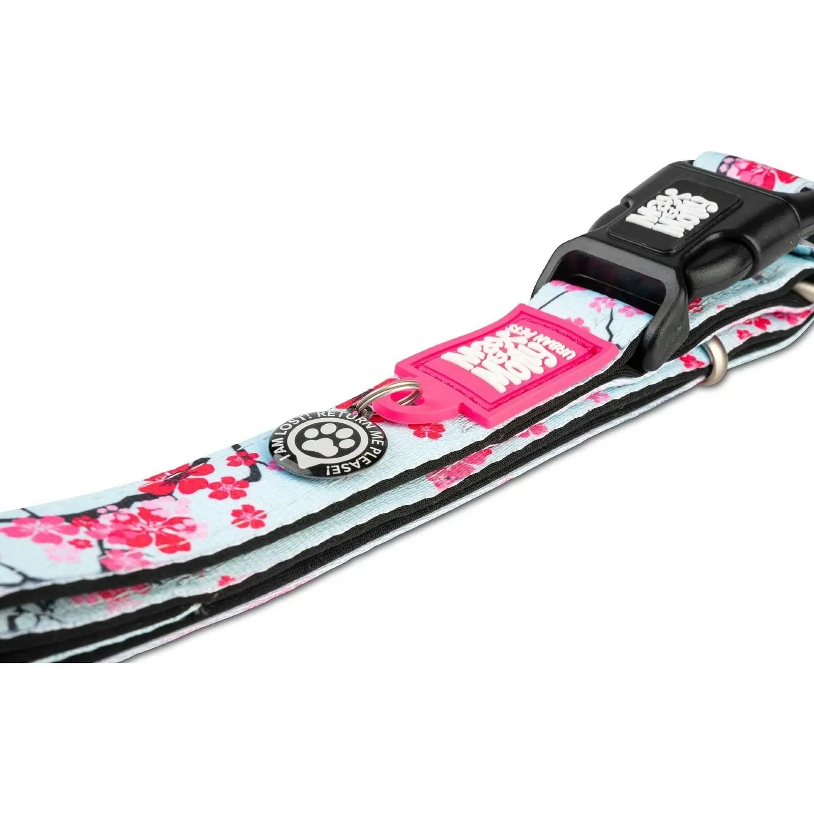 Max & Molly Dog Leash Cherry Bloom Design Small Waterproof 120 CM Short Leash