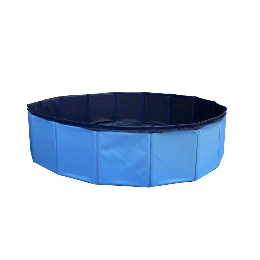 Floofi Leak-proof Blue Foldable 120cmx30cm PVC Pet Swimming Pool