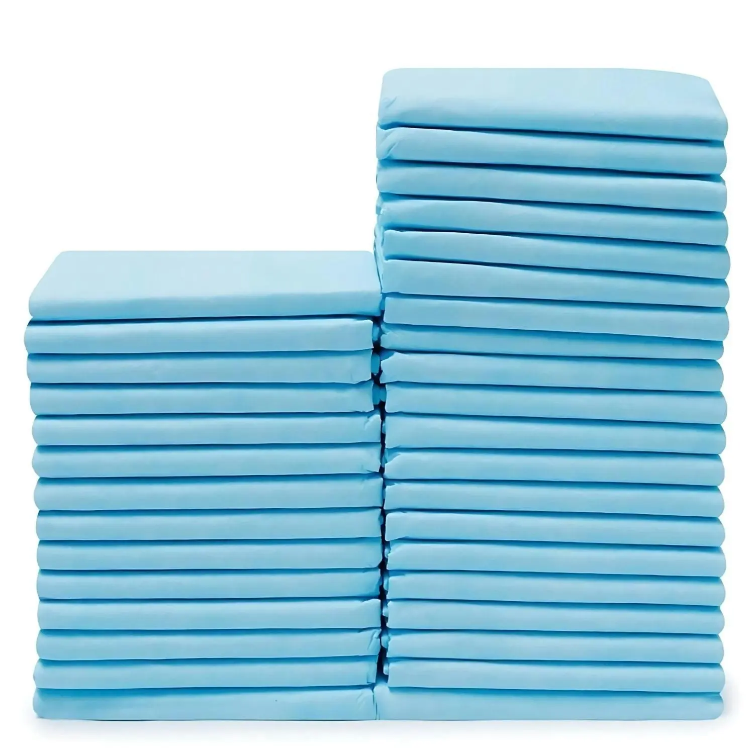 50pcs Floofi Disposable Super Absorbent Puppy Dog Pet Training Pads - Blue