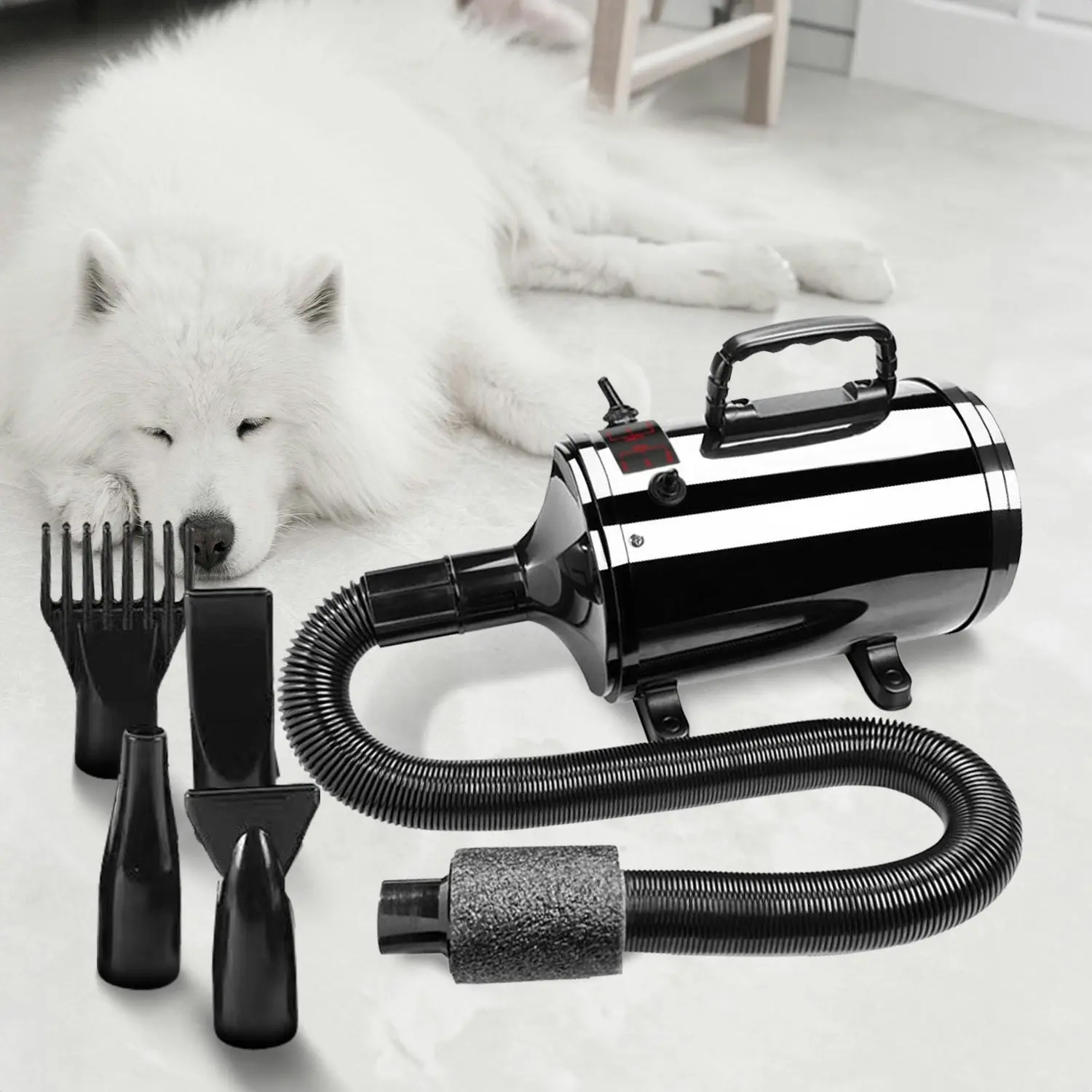 Floofi Basic Grooming Pet Hair Dryer - Black