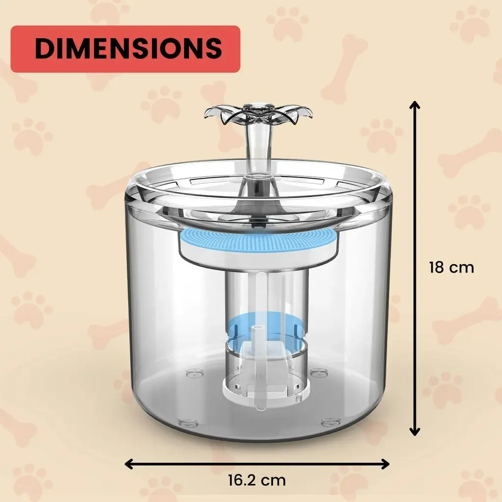 Floofi Pet Water Fountain (2.6L)