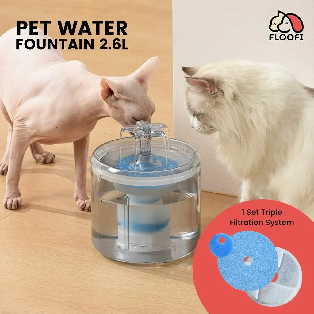 Floofi Pet Water Fountain (2.6L)