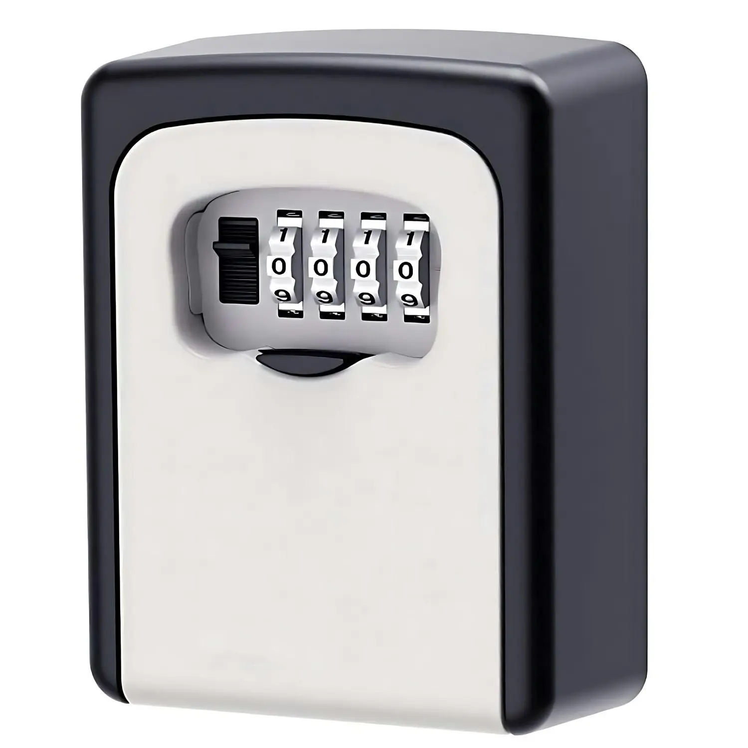 Gominimo 4 Digit Combination Resettable 5 Keys Safe Storage Wall Mountable Key Lock Box