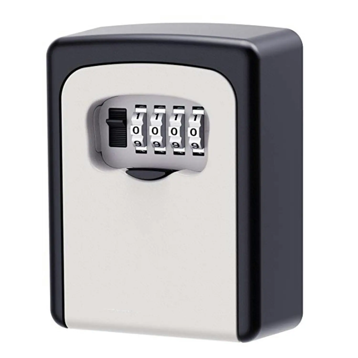 Gominimo 4 Digit Combination Resettable 5 Keys Safe Storage Wall Mountable Key Lock Box